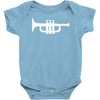 trumpet funny jazz music new Baby Onesie