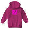 run harder gym workout Youth Hoodie
