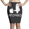 android robot spoof Pencil Skirts