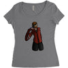 man animal Women's Triblend Scoop T-shirt