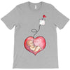 Mom and Baby are Connected to the Heart T-Shirt