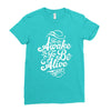 awake Ladies Fitted T-Shirt