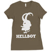 hellboy Ladies Fitted T-Shirt