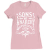 sons of anarchy soa motorcycle club tv show Ladies Fitted T-Shirt