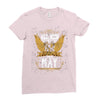 All Men Are Created Equal But Only The Best Are Born In May Ladies Fitted T-Shirt