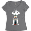 all might Women's Triblend Scoop T-shirt