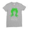 the green frog Ladies Fitted T-Shirt