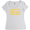winner winner chicken dinner decal Women's Triblend Scoop T-shirt