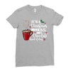 it's a christmas movies and hot chocolate kind of day Ladies Fitted T-Shirt