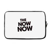 the now now Laptop sleeve