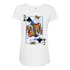catdog playing card Maternity Scoop Neck T-shirt