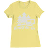 roughin' it roughing trailer camping camp Ladies Fitted T-Shirt
