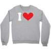 i heart customize it Crewneck Sweatshirt