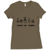 plants are friends Ladies Fitted T-Shirt