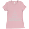 never underestimate Ladies Fitted T-Shirt