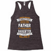 Super Cool Father Of A Freaking Awesome Daughter Racerback Tank