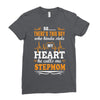 There's This Boy Who Stole My Heart He Calls Me Stepmom Ladies Fitted T-Shirt
