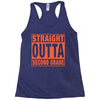 straight outta second grade Racerback Tank