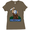 freedom Ladies Fitted T-Shirt
