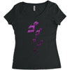 Jojo Menacing Women's Triblend Scoop T-shirt