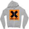 irritant symbol joke Zipper Hoodie