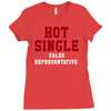 hot single sales Ladies Fitted T-Shirt