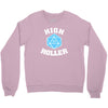 high roller 20 sided die Crewneck Sweatshirt