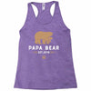 papa bear Racerback Tank