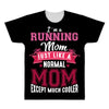 running mom white All Over Men's T-shirt