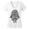 mummy invasion Women's V-Neck T-Shirt