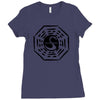 dharma lost serie tv film cinema Ladies Fitted T-Shirt