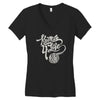 knittaz 4 life Women's V-Neck T-Shirt