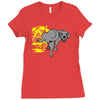 make your mark dog Ladies Fitted T-Shirt