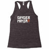 ginger ninja Racerback Tank