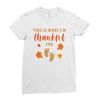 This is What I'm Thankful for Baby Ladies Fitted T-Shirt