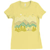 camping Ladies Fitted T-Shirt