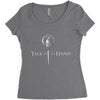 game funny Women's Triblend Scoop T-shirt