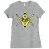 all seeing eye Ladies Fitted T-Shirt