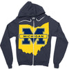 ohio for michigan Zipper Hoodie
