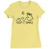 keep it simple Ladies Fitted T-Shirt