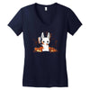 pumpkin slaughter Women's V-Neck T-Shirt
