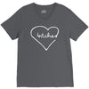 bitches heart V-Neck Tee