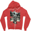 natural collapse Zipper Hoodie