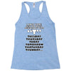 i only have sex, ideal gift, birthday present funny Racerback Tank