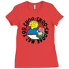 you choo choo choose me Ladies Fitted T-Shirt