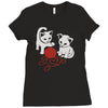 kittens Ladies Fitted T-Shirt
