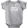 Think Outside No Box Required Baby Onesie