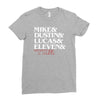 mike dustin lucas eleven will Ladies Fitted T-Shirt