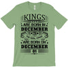 Real Kings Are Born On December 1 T-Shirt