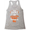 The world's greatest dad belongs to me Fathers Day Racerback Tank